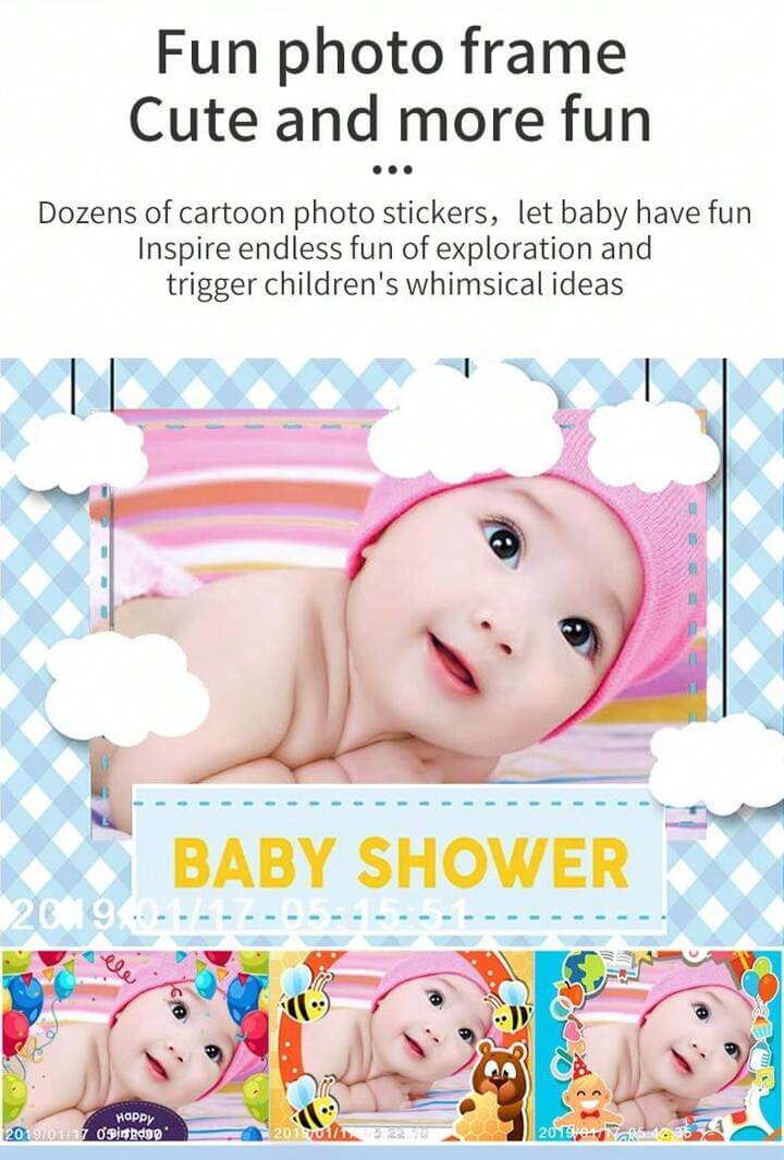 Kids Digital Camera — Photo, Video & Games