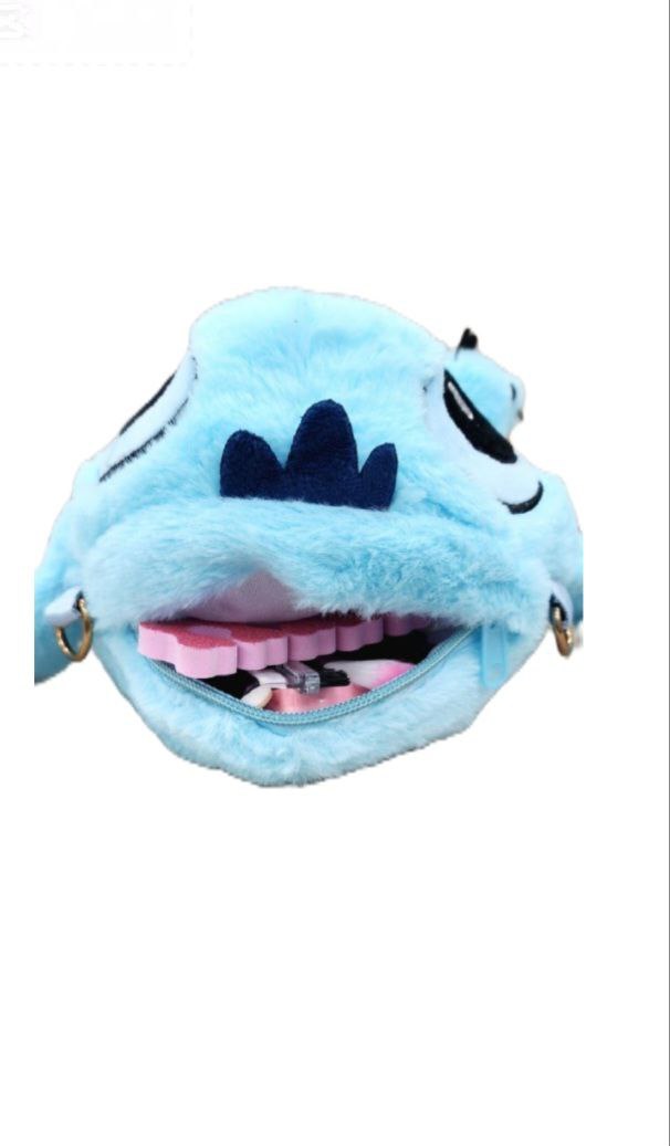 Stitch 2-in-1 Makeup Backpack β Soft Plush Design