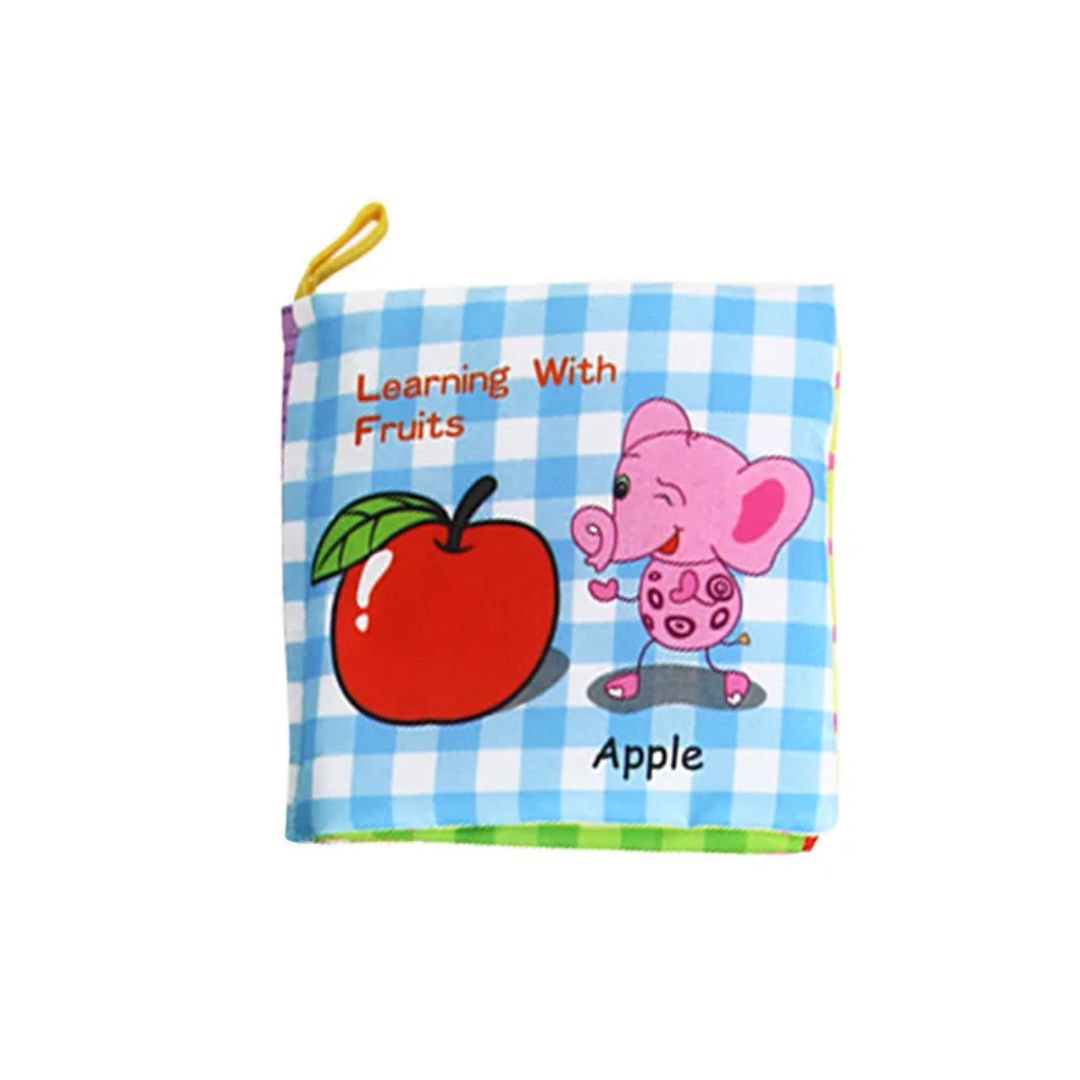 Baby Soft Books Set – 4 Educational Crinkle Books