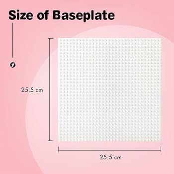 Standard LEGO Base Plate – 25×25 cm