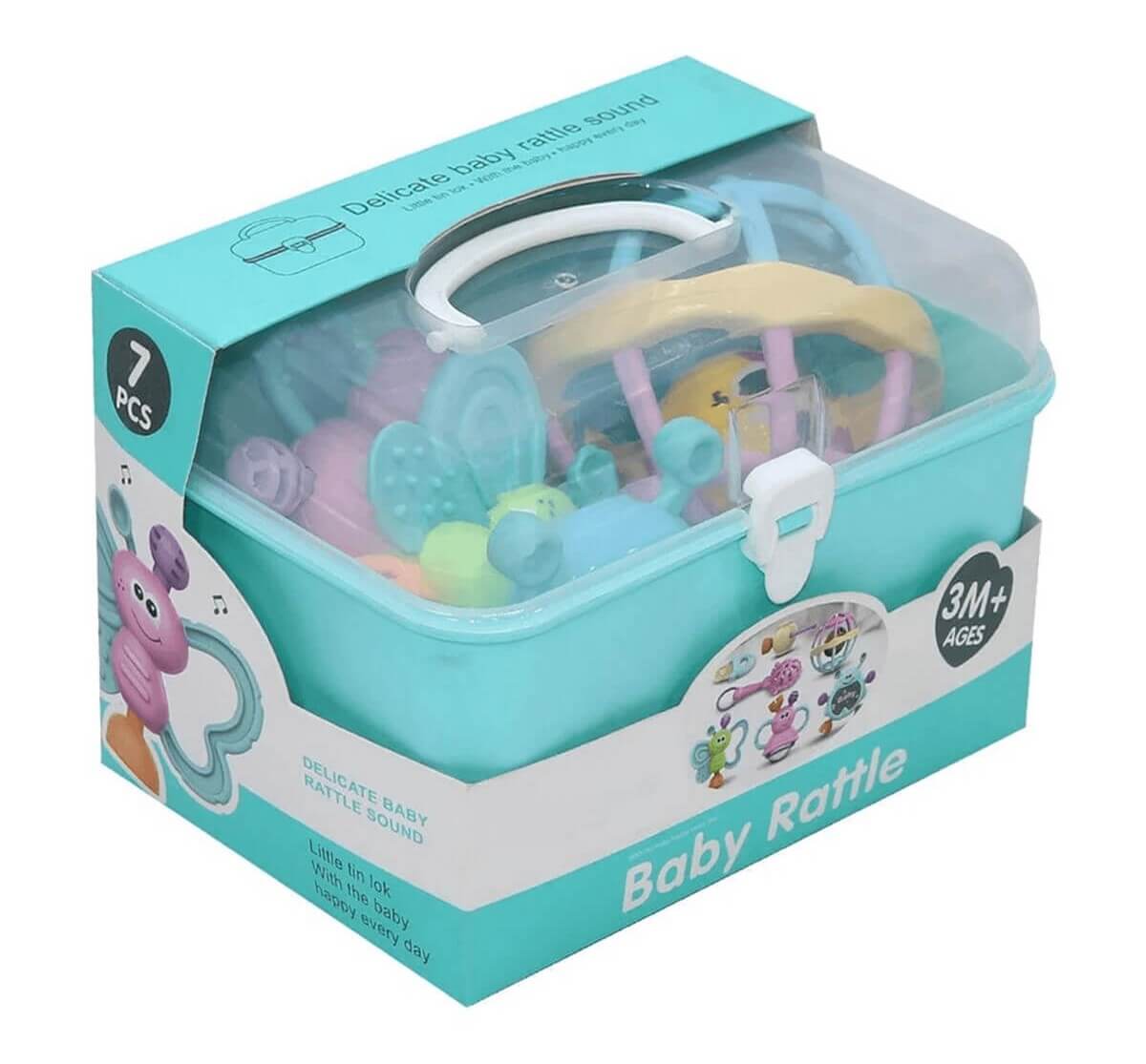 مجموعة خرزات السيليكون ومستلزمات التسنين للأطفال 