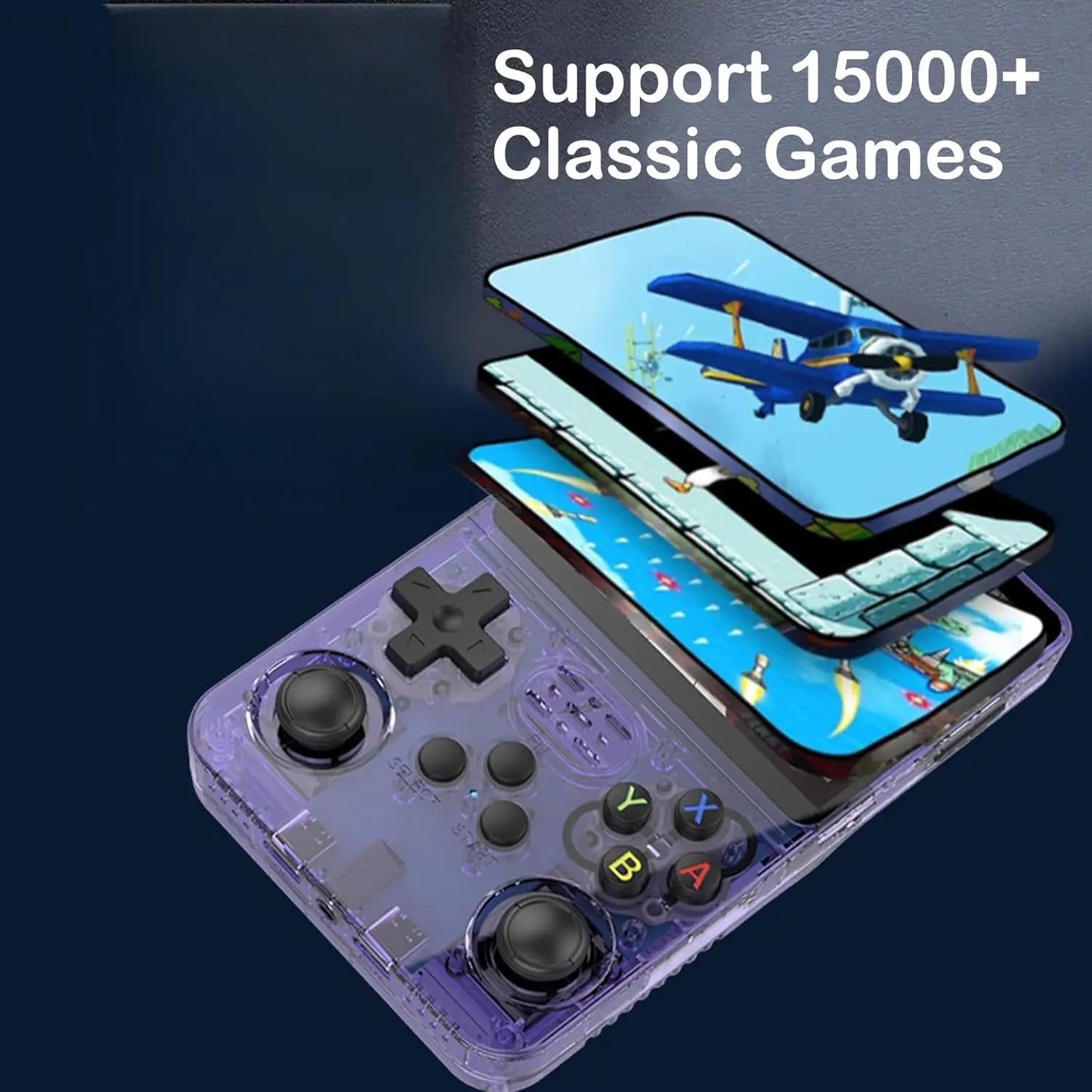 R36s Handheld Game Console