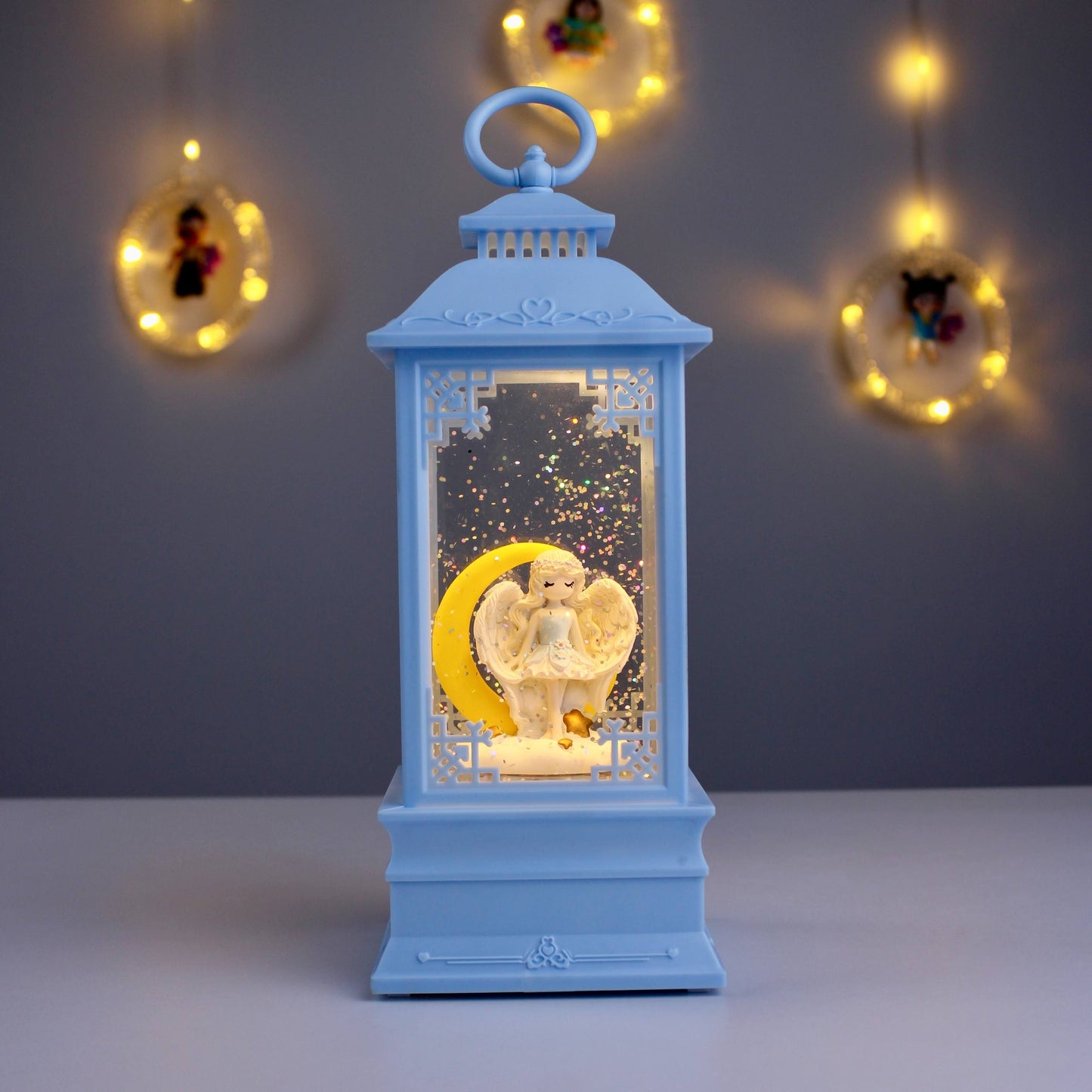 Princess Ramadan Lantern with Moving Glitter & Music