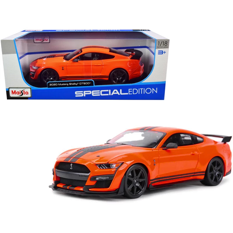 Maisto Ford Mustang Shelby GT500 2020 1:18 Die-Cast Model Car – Special Edition