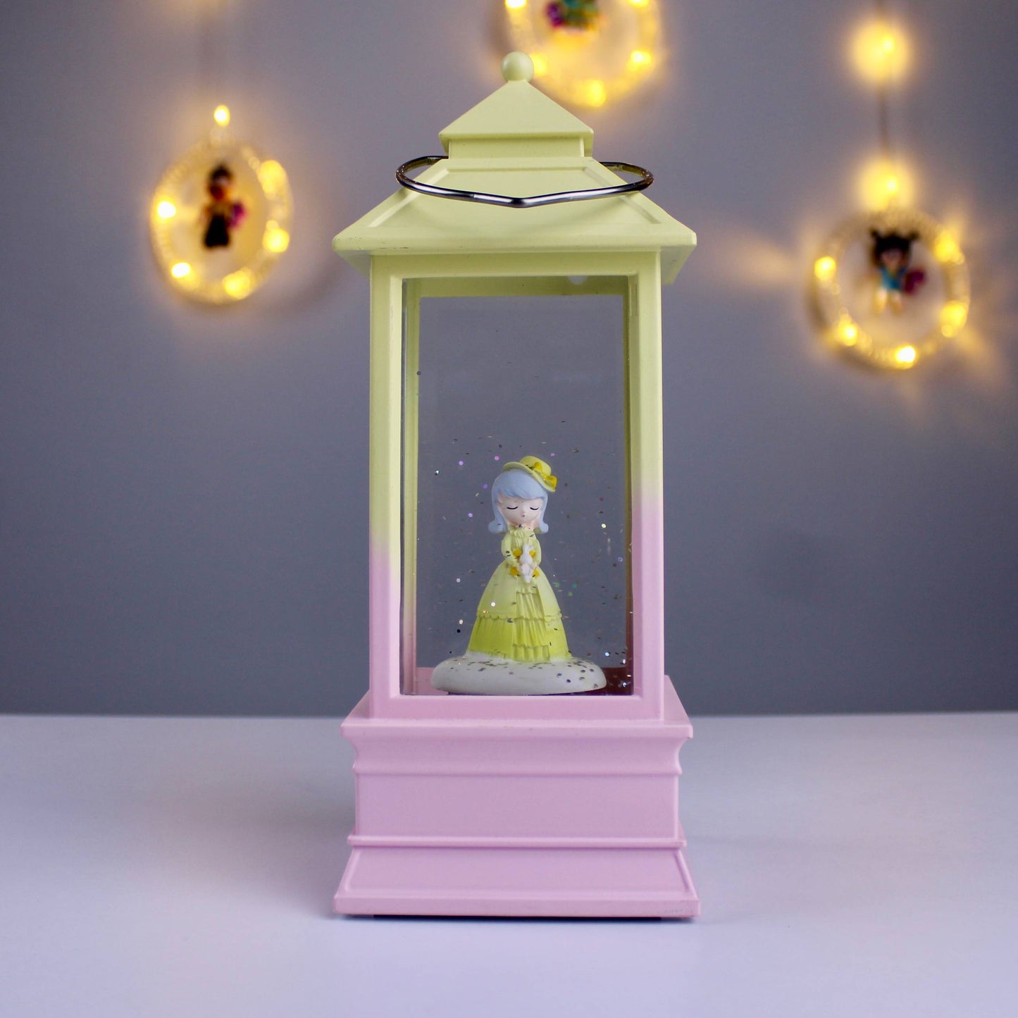 Princess Ramadan Lantern with Moving Glitter & Music