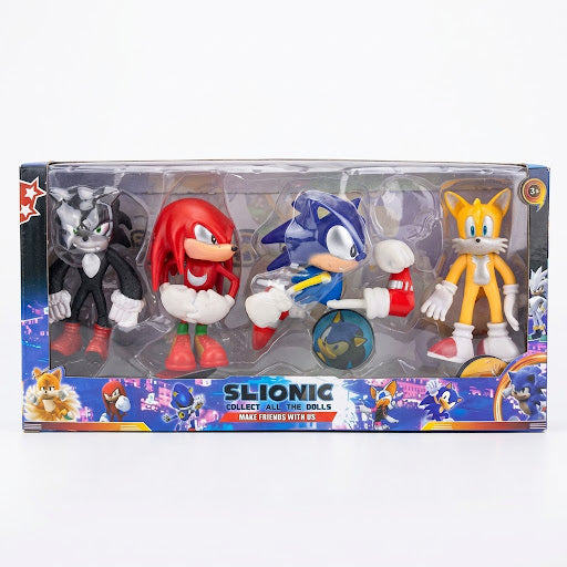 Sonic Characters Set 4-in-1 – Action Figure Collection