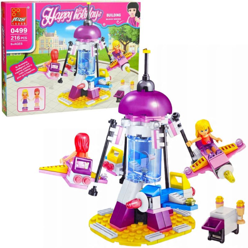 Peizhi 0499 Building Blocks Happy Holidays 216 قطعة
