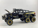 Ford Raptor Die-Cast Model Car 1:28 Scale with Motorcycle