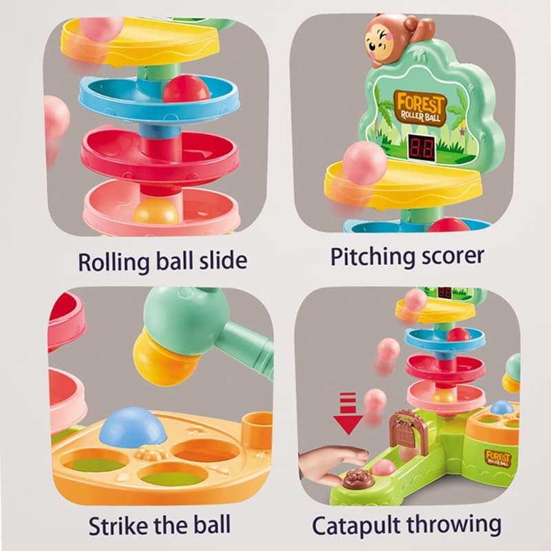 Hammer Ball Spinning Happy – Kids Hammer Ball & Score Game