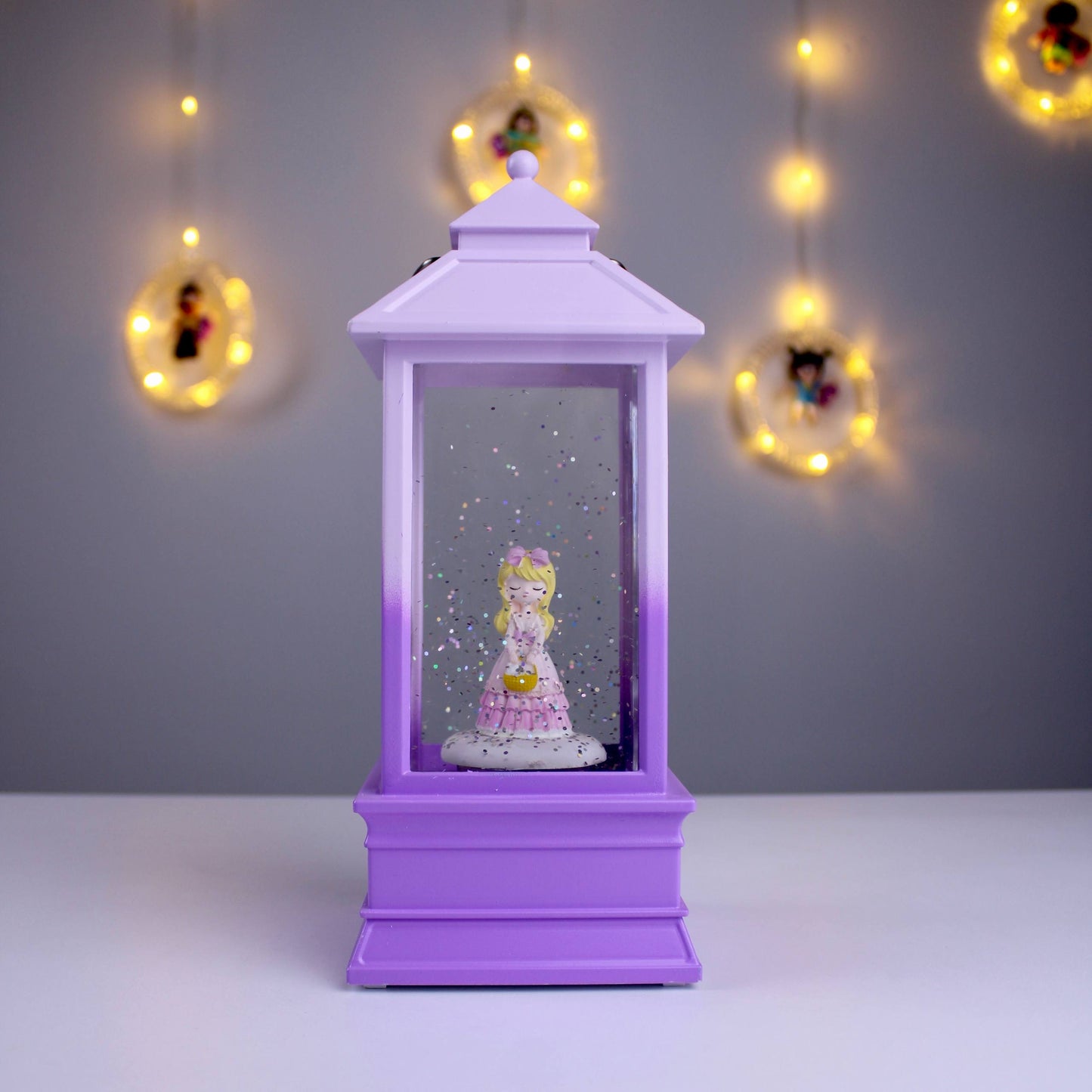 Princess Ramadan Lantern with Moving Glitter & Music