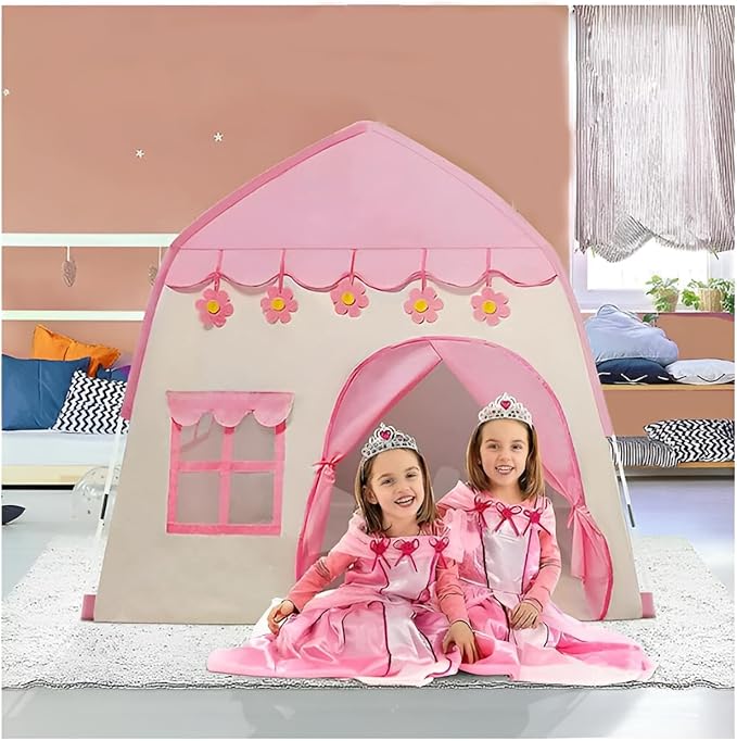 ABHABJOY Kids Play Tent for Girls – Large Indoor Tent