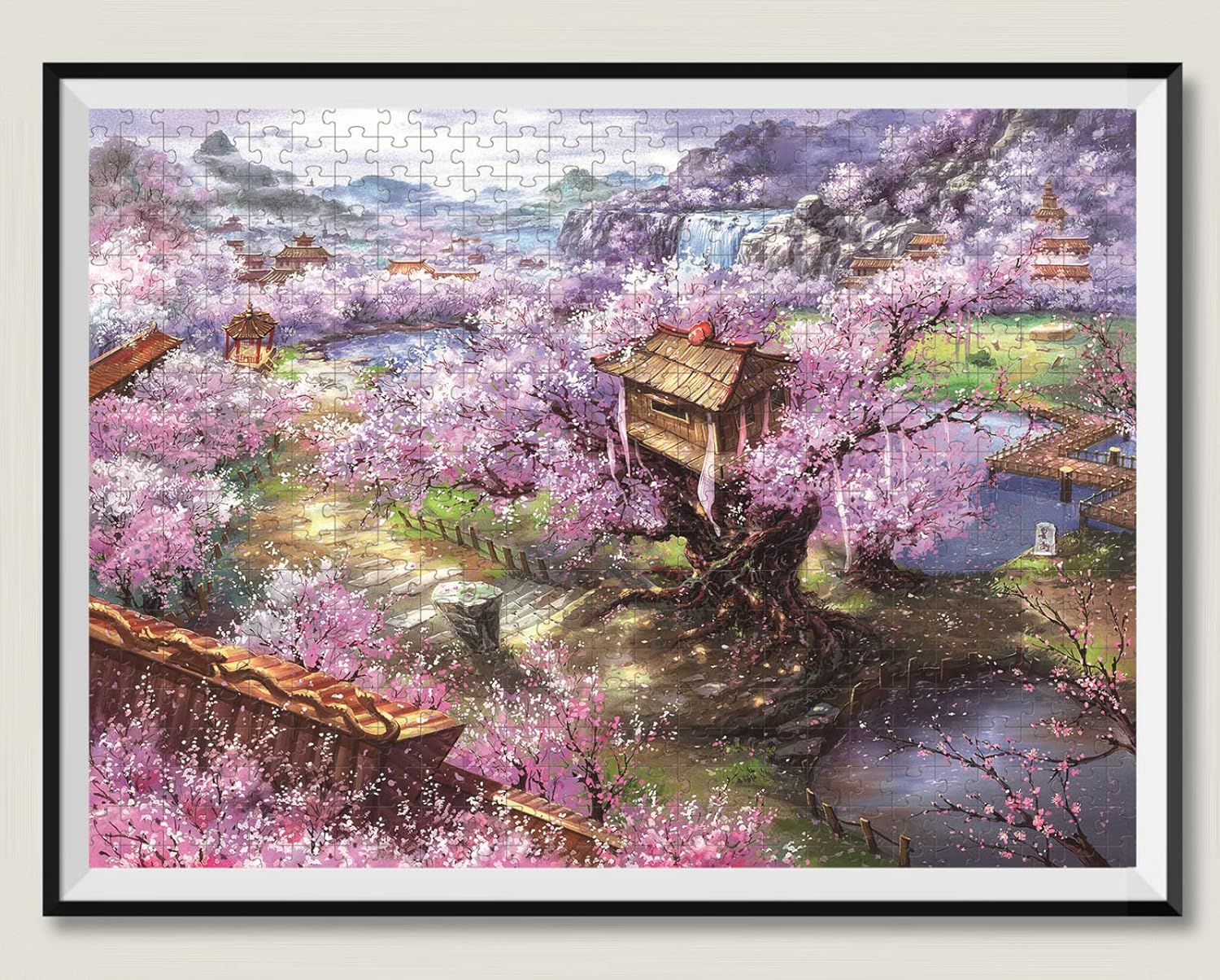 Sakura Villa Jigsaw Puzzle – 1000 Pieces