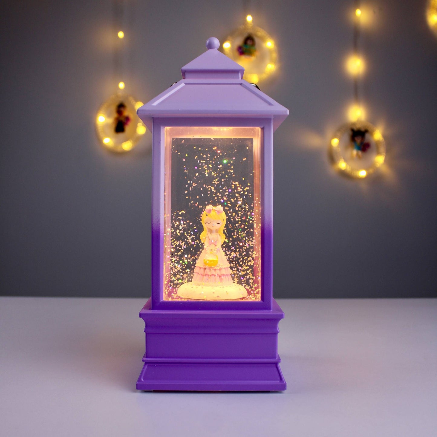 Princess Ramadan Lantern with Moving Glitter & Music
