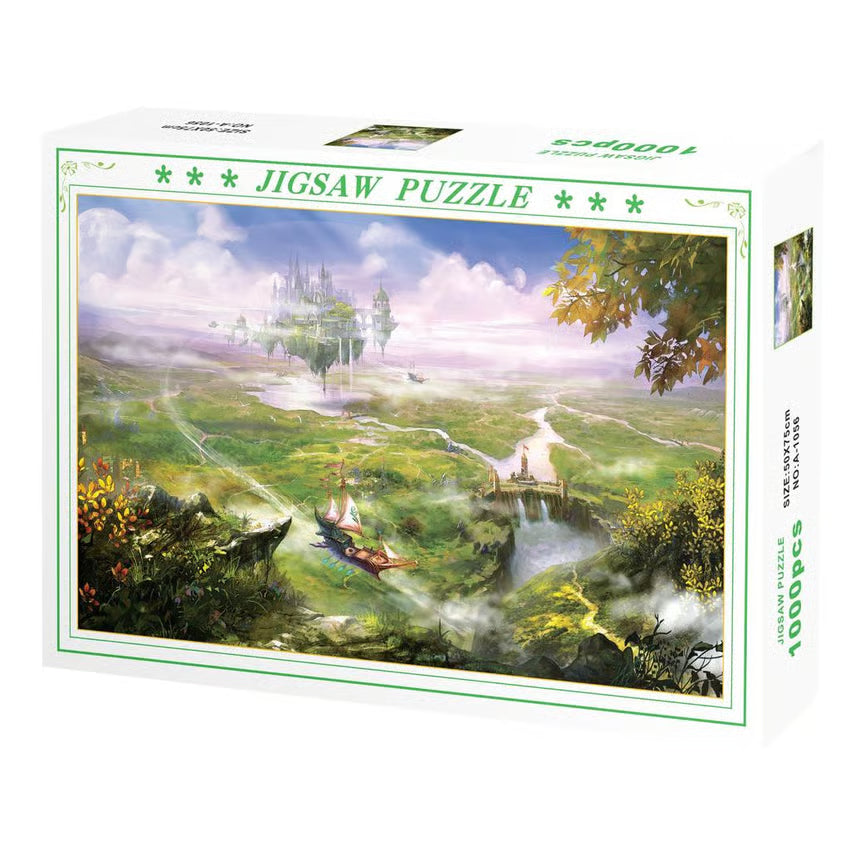 Fantasy Sky City Jigsaw Puzzle – 1000 Pieces
