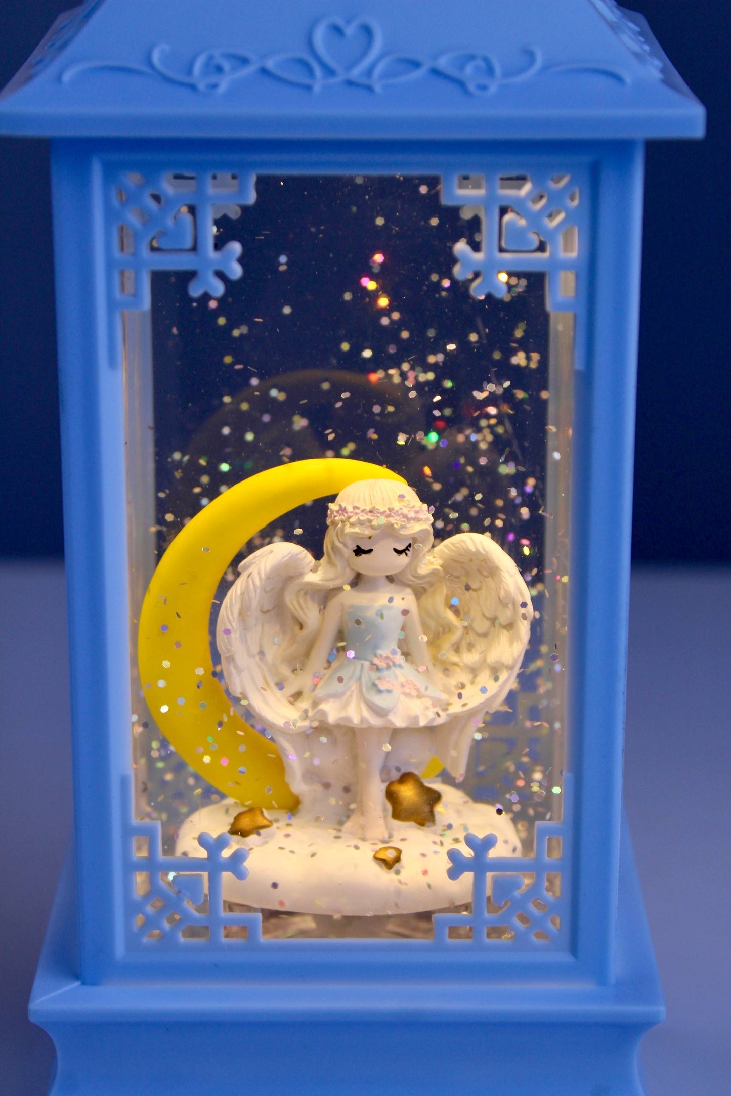 Princess Ramadan Lantern with Moving Glitter & Music