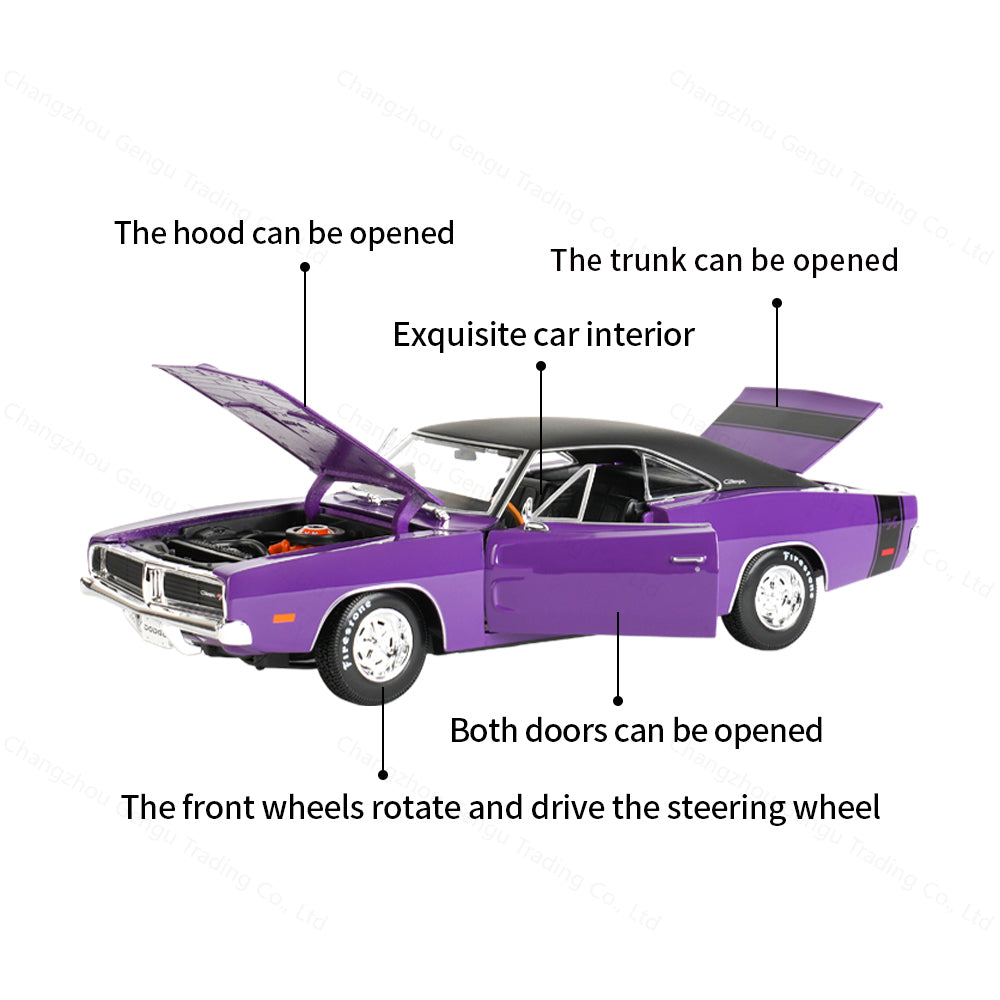 Maisto Dodge Charger R/T 1969 1:18 Die-Cast Model Car