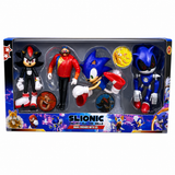 Sonic Characters Set 4-in-1 – Action Figure Collection