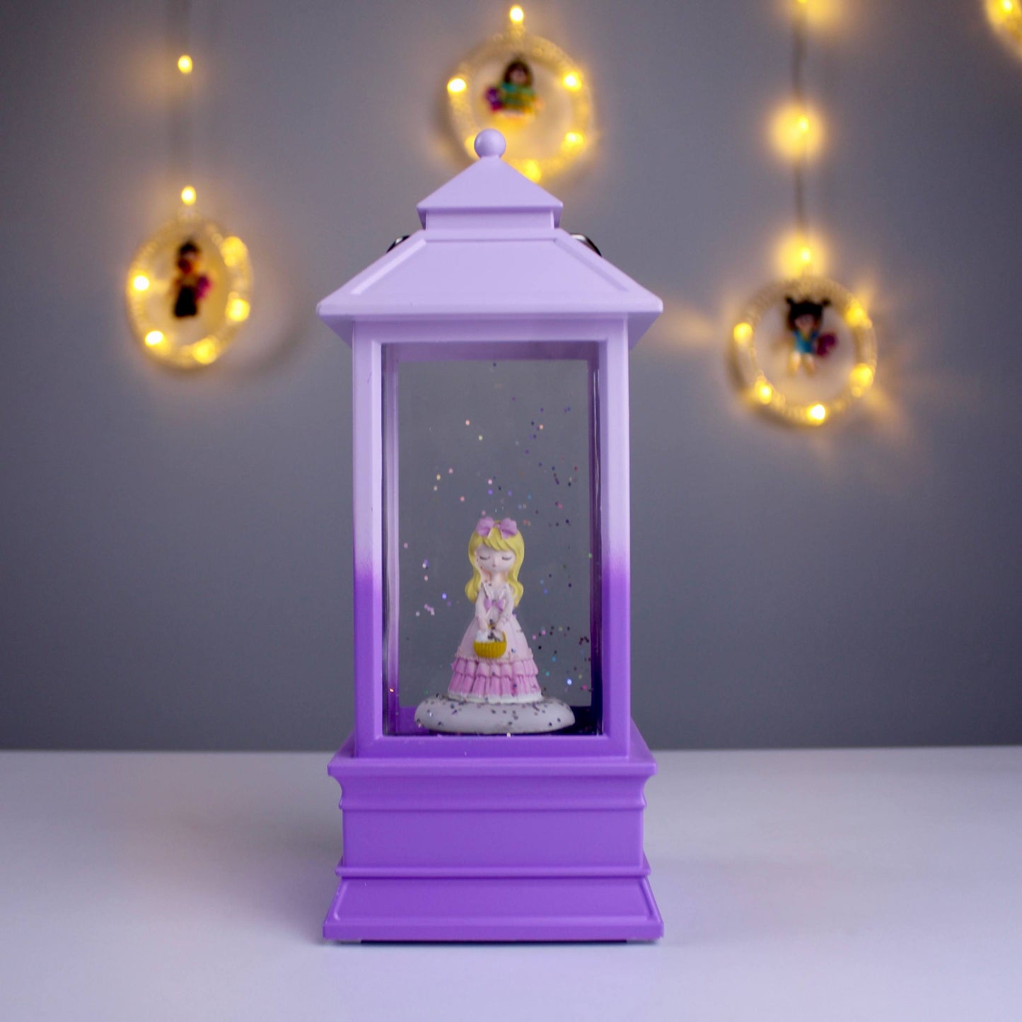 Princess Ramadan Lantern with Moving Glitter & Music