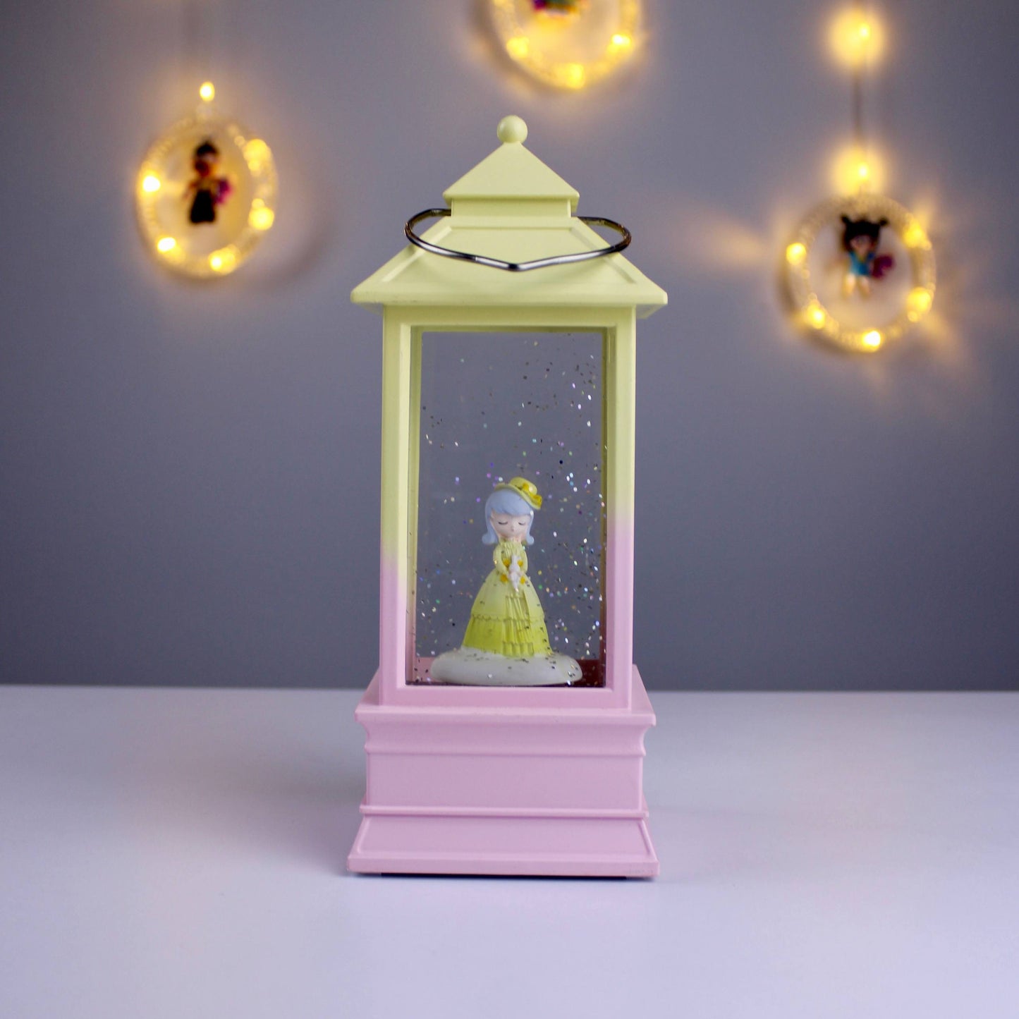 Princess Ramadan Lantern with Moving Glitter & Music