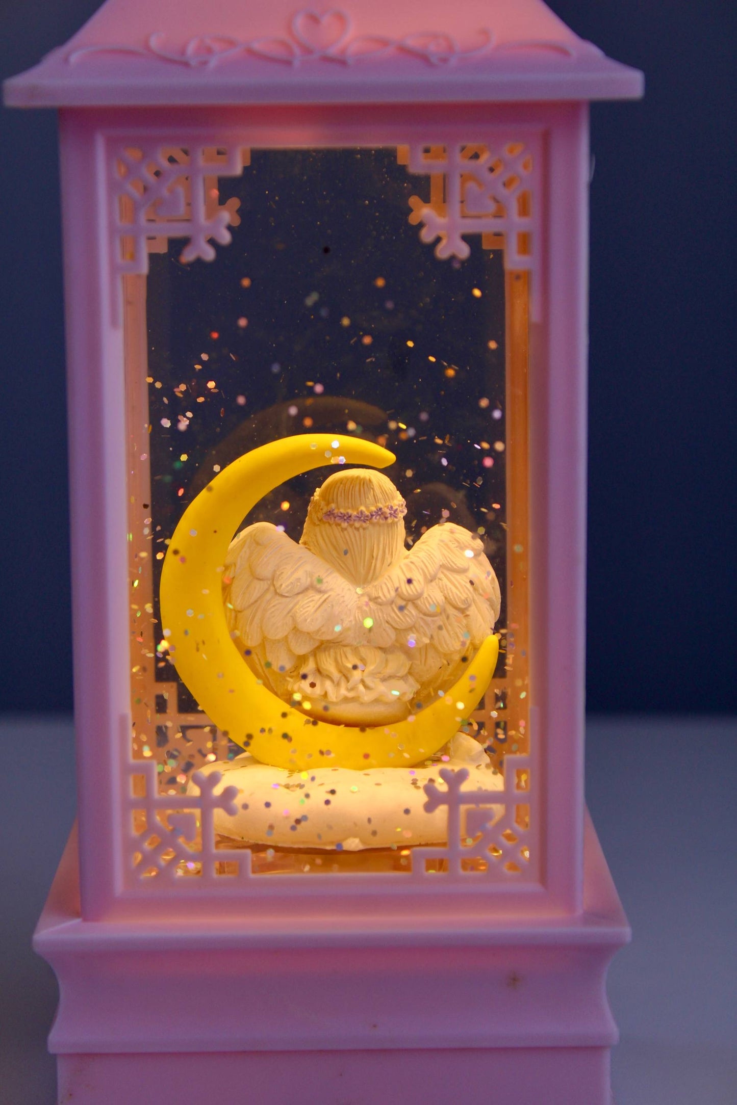 Princess Ramadan Lantern with Moving Glitter & Music