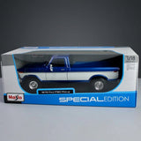 Maisto Ford F-150 Pick-Up 1979 1:18 Die-Cast Model – Special Edition Blue & White