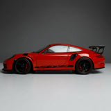 نموذج ويللي بورشه 911 GT3 RS المصبوب 1:18 - إصدار جي تي أوتوز (997)
