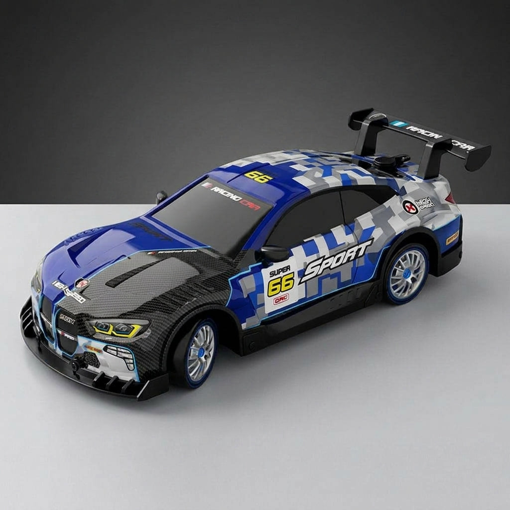 RC Drift Car 1:16 – 4WD LED Racing Car with Water Vapor Effect
