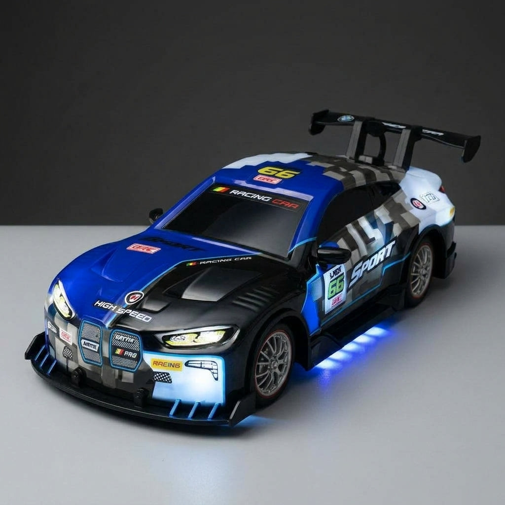 RC Drift Car 1:16 – 4WD LED Racing Car with Water Vapor Effect