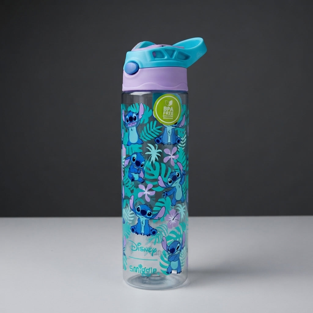 Smiggle Stitch Bottle with Straw – 680ml