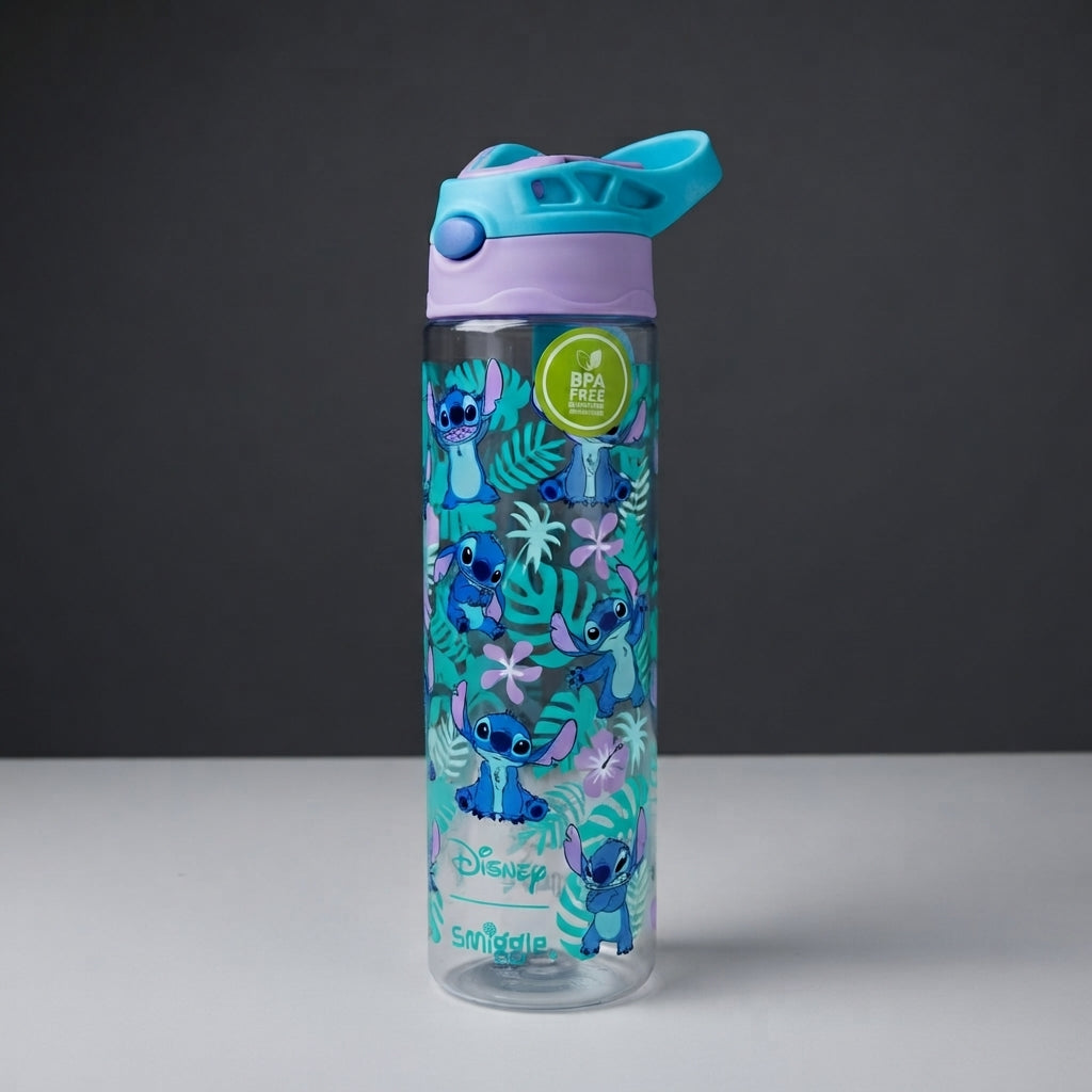 Smiggle Stitch Bottle with Straw – 680ml