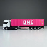 Scania Container Truck – Die-Cast Metal Trailer & Container with Light & Sound
