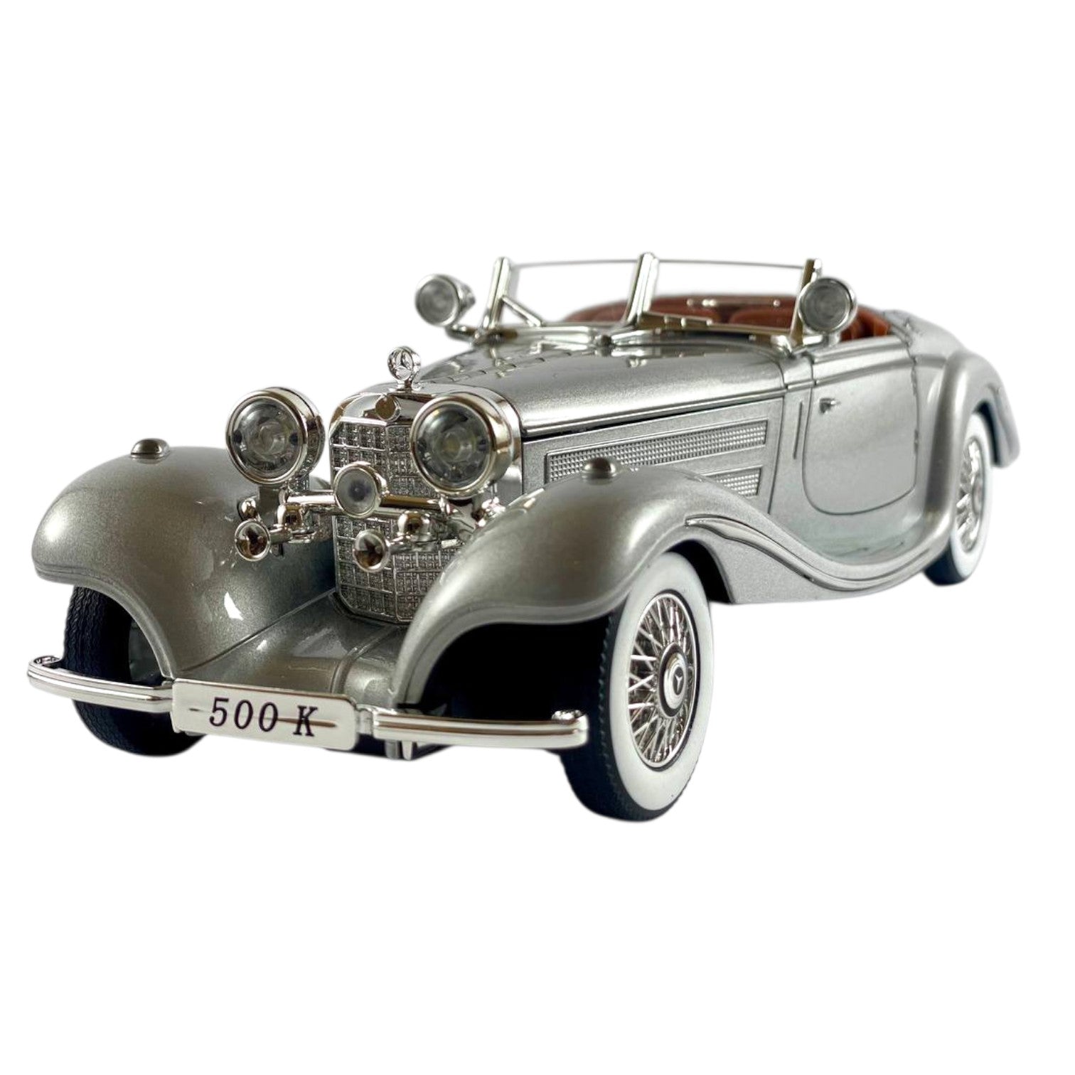 Mercedes Classic 500K 1:24 Scale Die-Cast Model Car