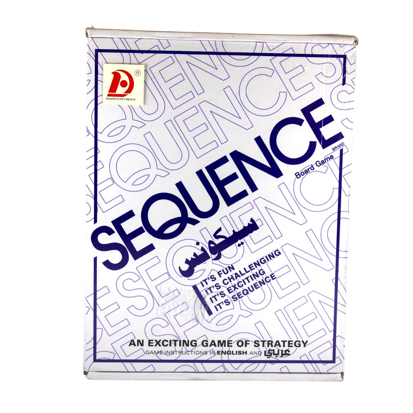 Arabic Sequence Board Game