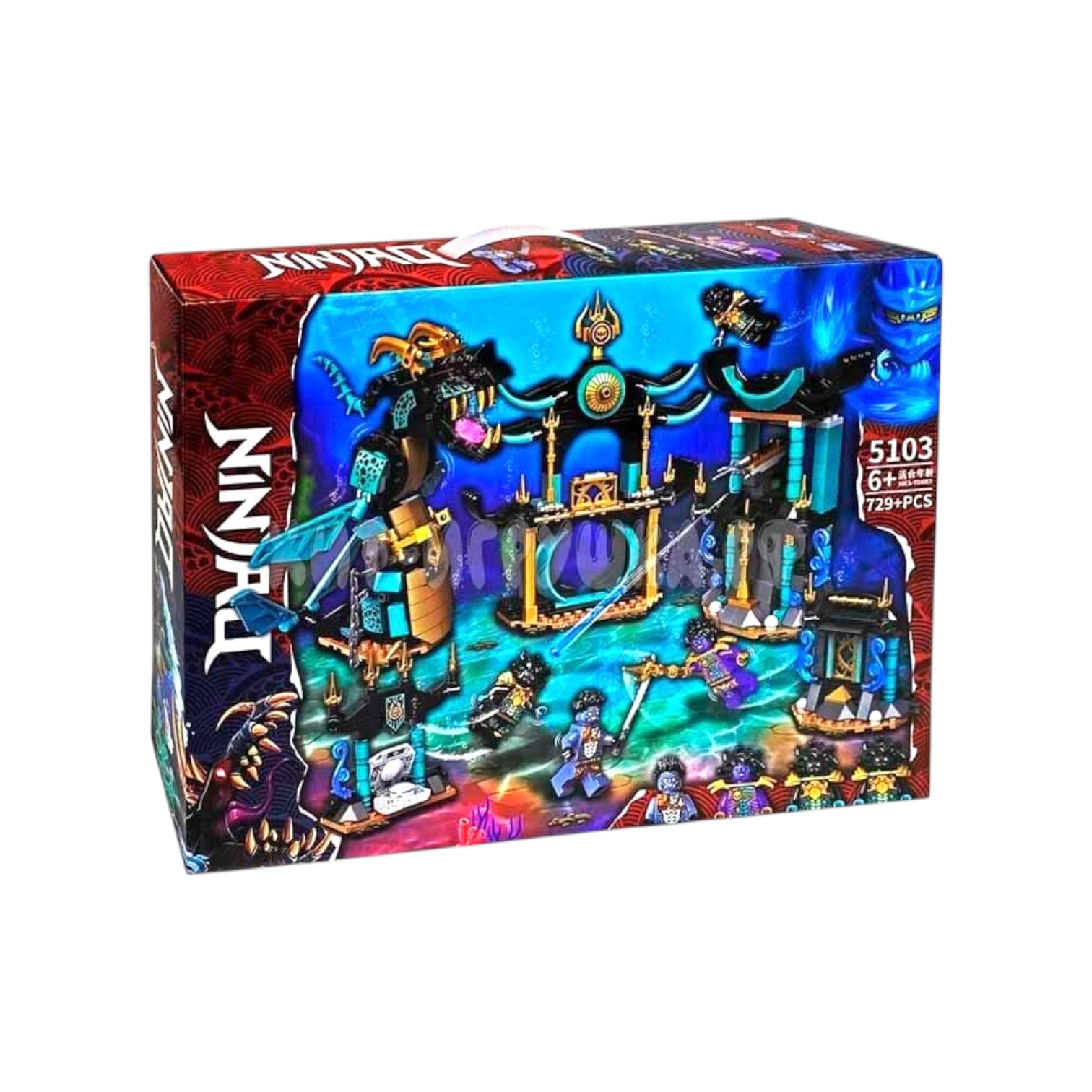 LEGO Ninja Dragon Era Building Set – 729 Pieces