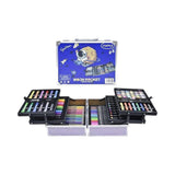 حافظة فنية معدنية فاخرة بثلاث طبقات للأطفال والكبار