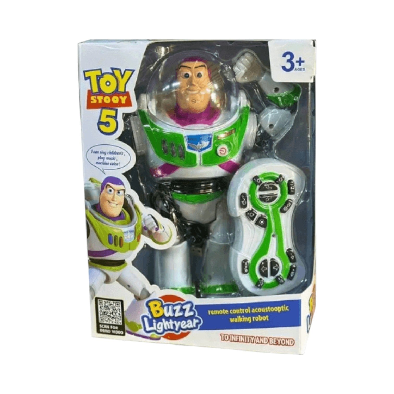Buzz Lightyear – Toy Story Action Figure Remote Control