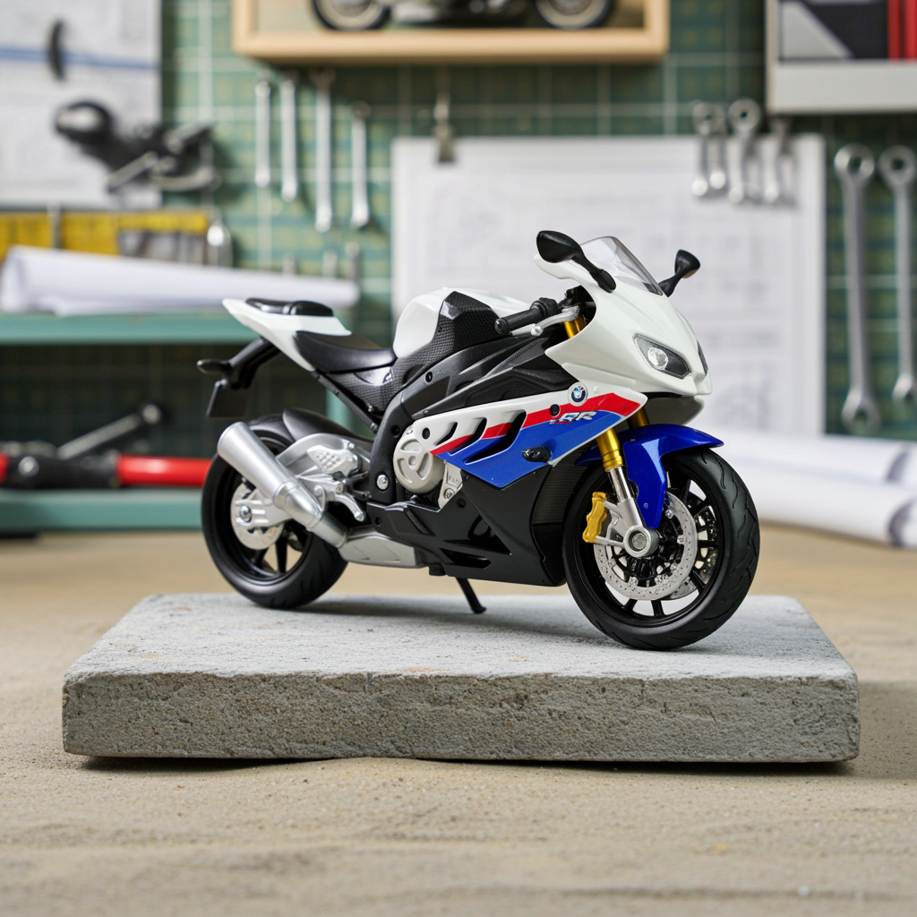 Maisto BMW S 1000 RR 1:12 Die-Cast Model Motorcycle