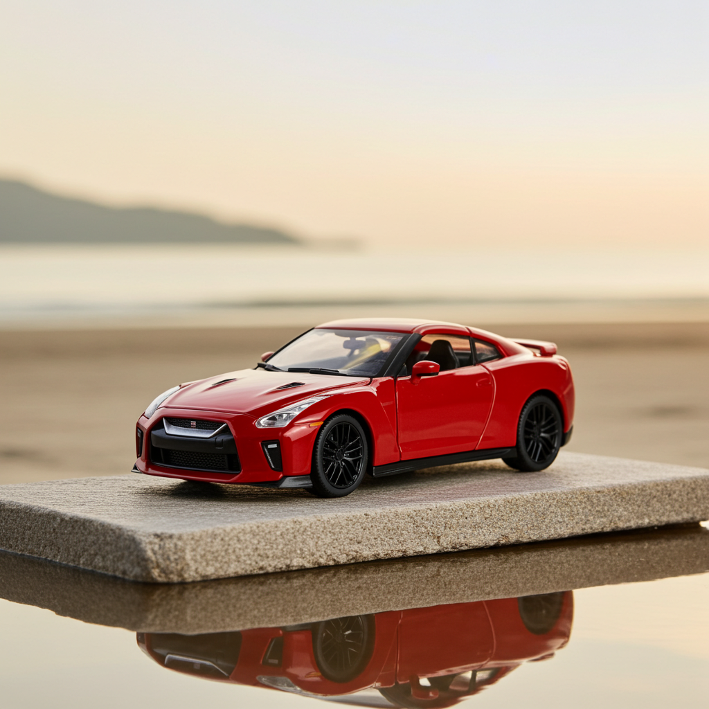 Bburago Nissan GT-R 2017 1:24 Die-Cast Model Car