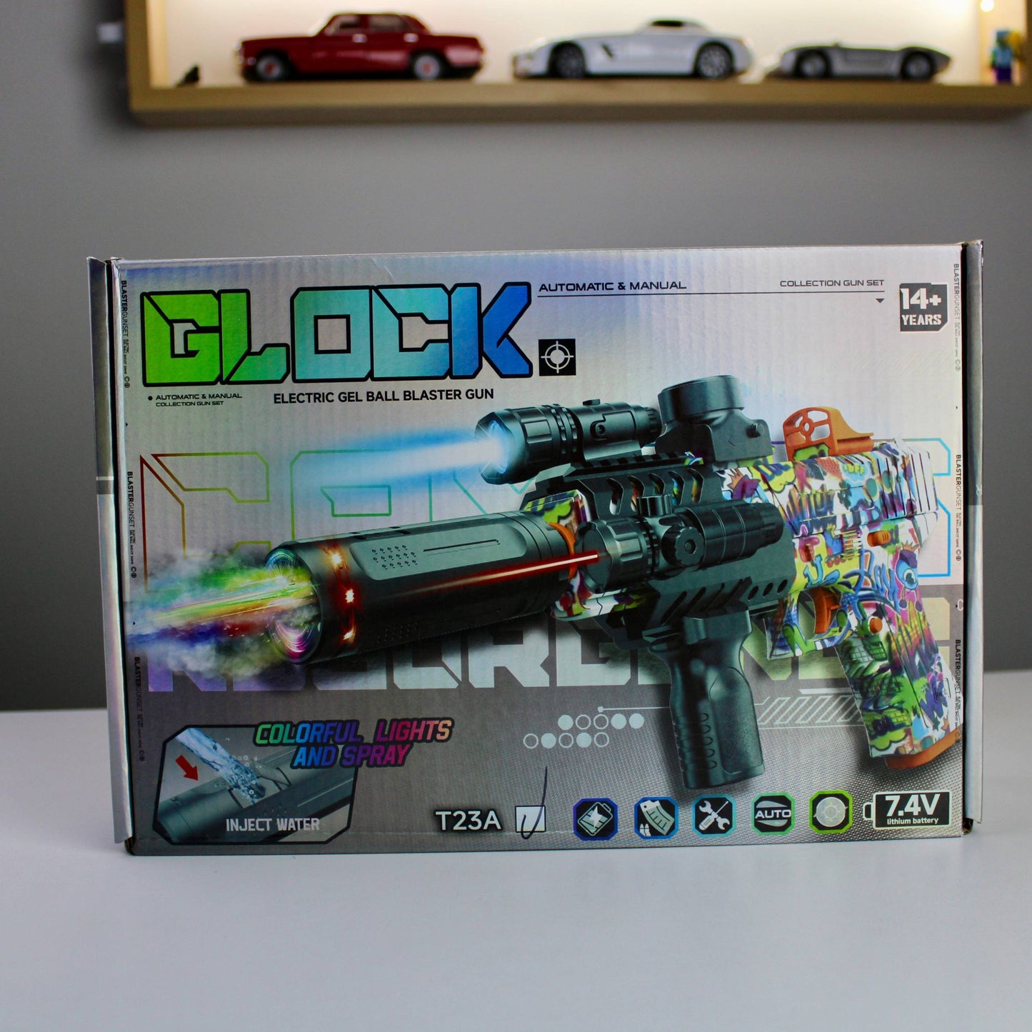 T28A Gel Blaster – قاذفة كرات الجل الكهربائية التكتيكية
