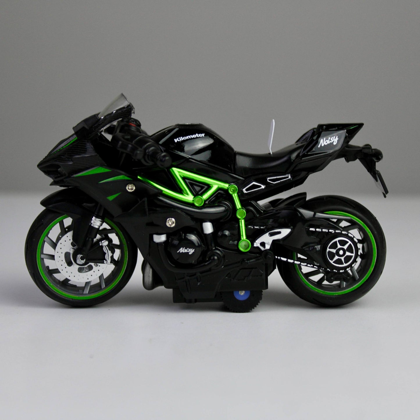 Kawasaki Ninja H2R Die-Cast Motorcycle 1:12 – Alloy Metal Model with Lights & Sounds