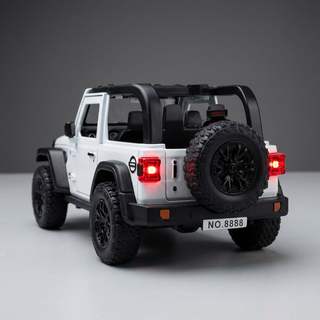 Jeep Wrangler Rubicon 1:24 – Die-Cast Off-Road Model Car