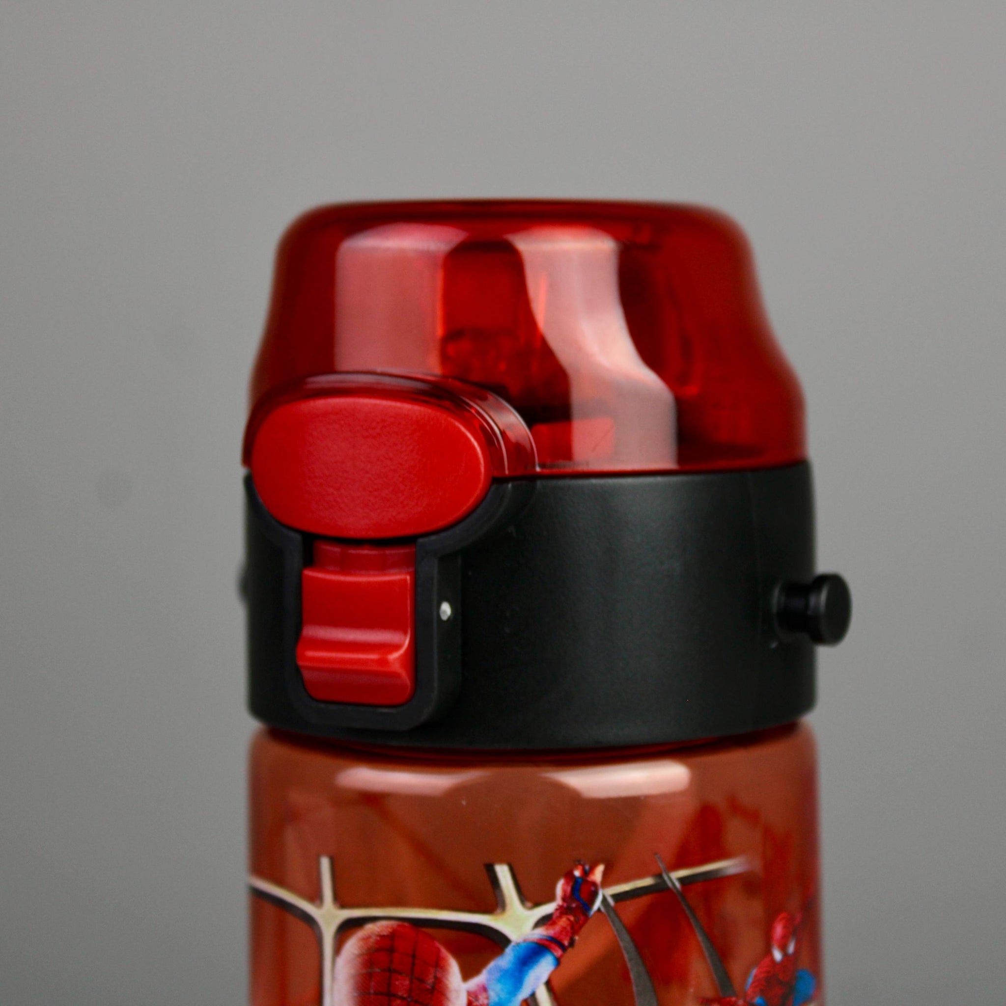 Smiggle Spider-Man Lunch Box & Bottle Set – 3-Compartment Lunch Box with Leak-Resistant Bottle