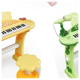 Kids Electronic Keyboard – 37-Key Musical Keyboard with Microphone, Stand & Stool