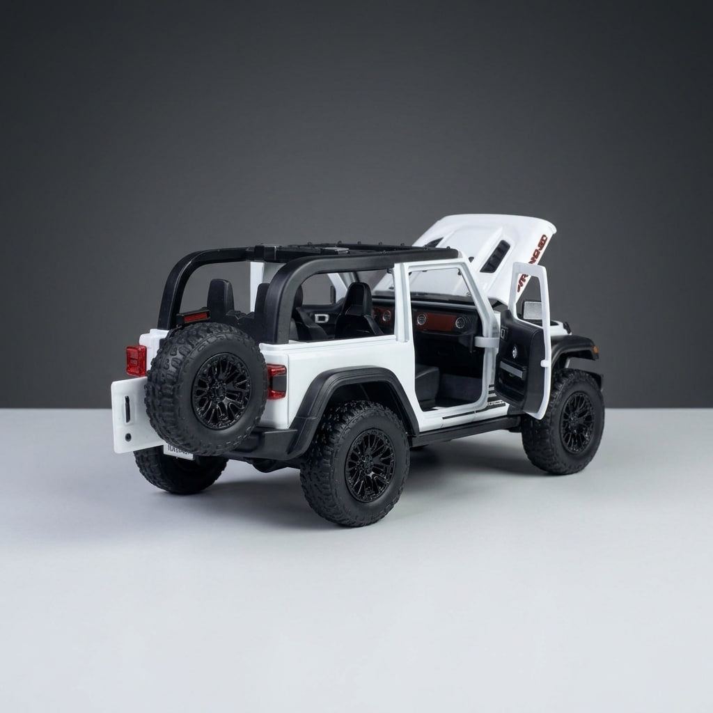 Jeep Wrangler Rubicon 1:24 – Die-Cast Off-Road Model Car