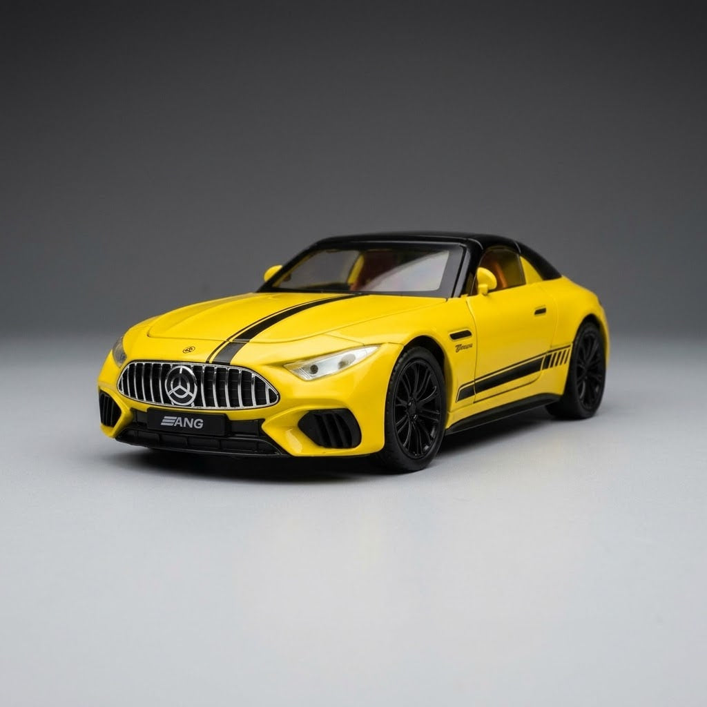 1:22 Mercedes-AMG SL63 – Die-Cast Model Car with Light & Sound