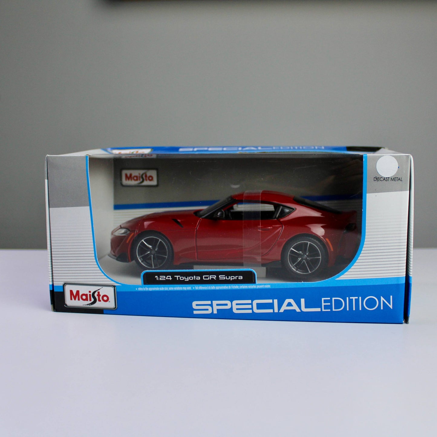 Maisto Toyota GR Supra 2022 سيارة موديل مصبوب 1:24 - إصدار خاص
