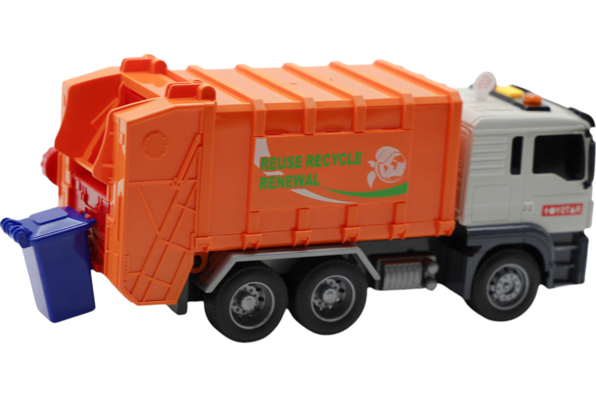 Jin Jia Garbage Truck – Realistic Lights & Sounds Recycling Toy