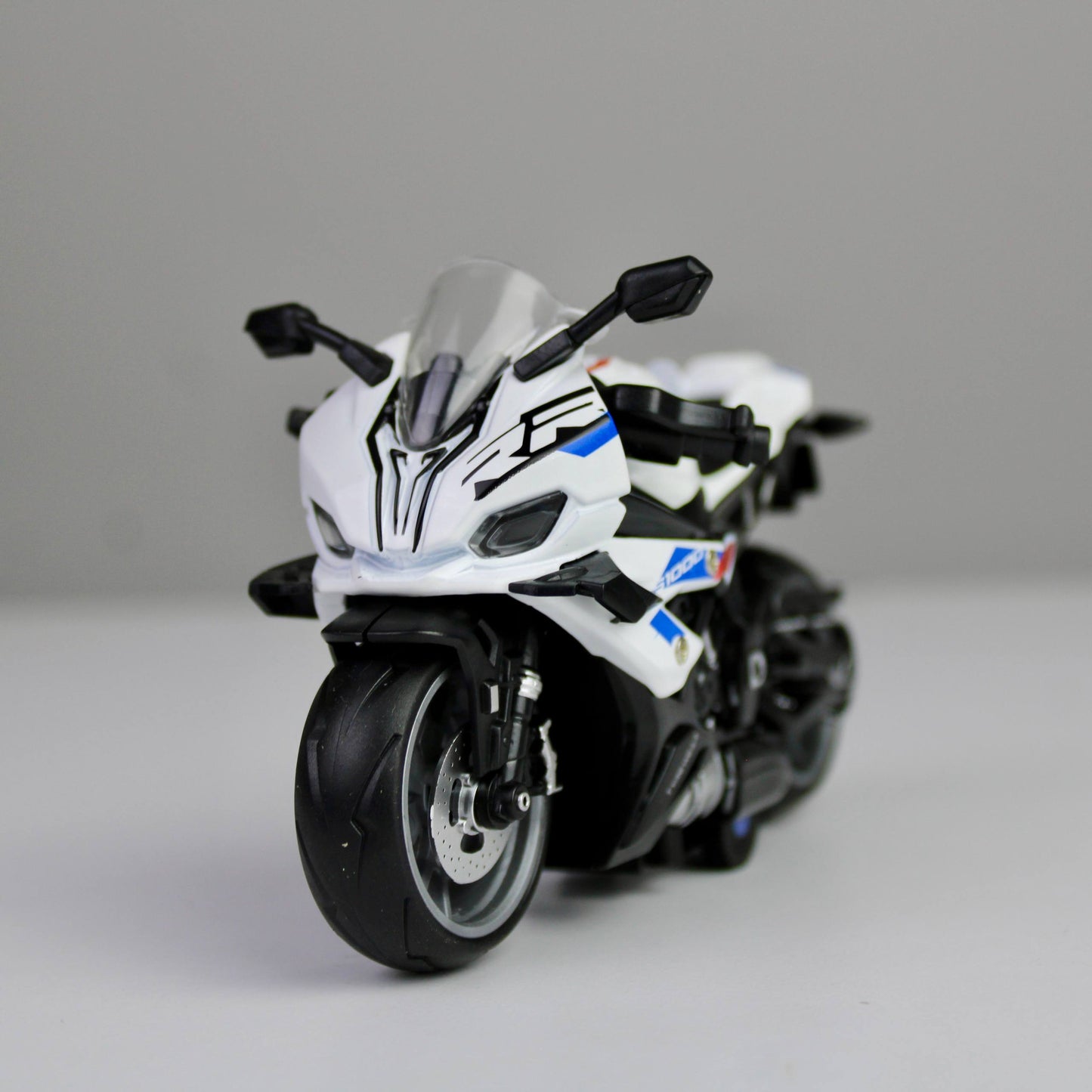 RR 1000 Die-Cast Motorcycle 1:12 – Alloy Metal Model with Lights & Sounds