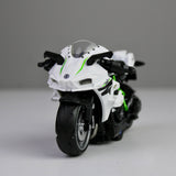 Kawasaki Ninja H2R Die-Cast Motorcycle 1:12 – Alloy Metal Model with Lights & Sounds