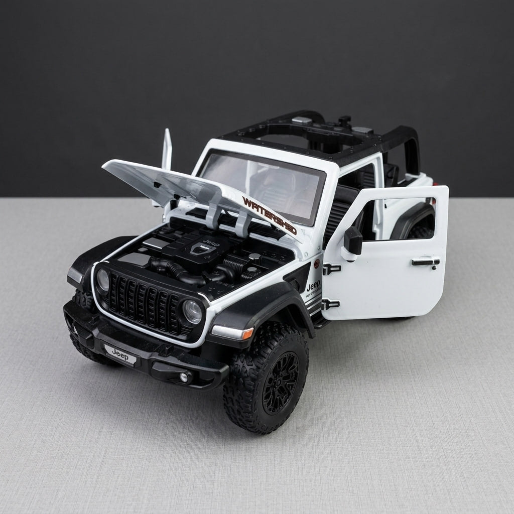 Jeep Wrangler Rubicon 1:24 – Die-Cast Off-Road Model Car